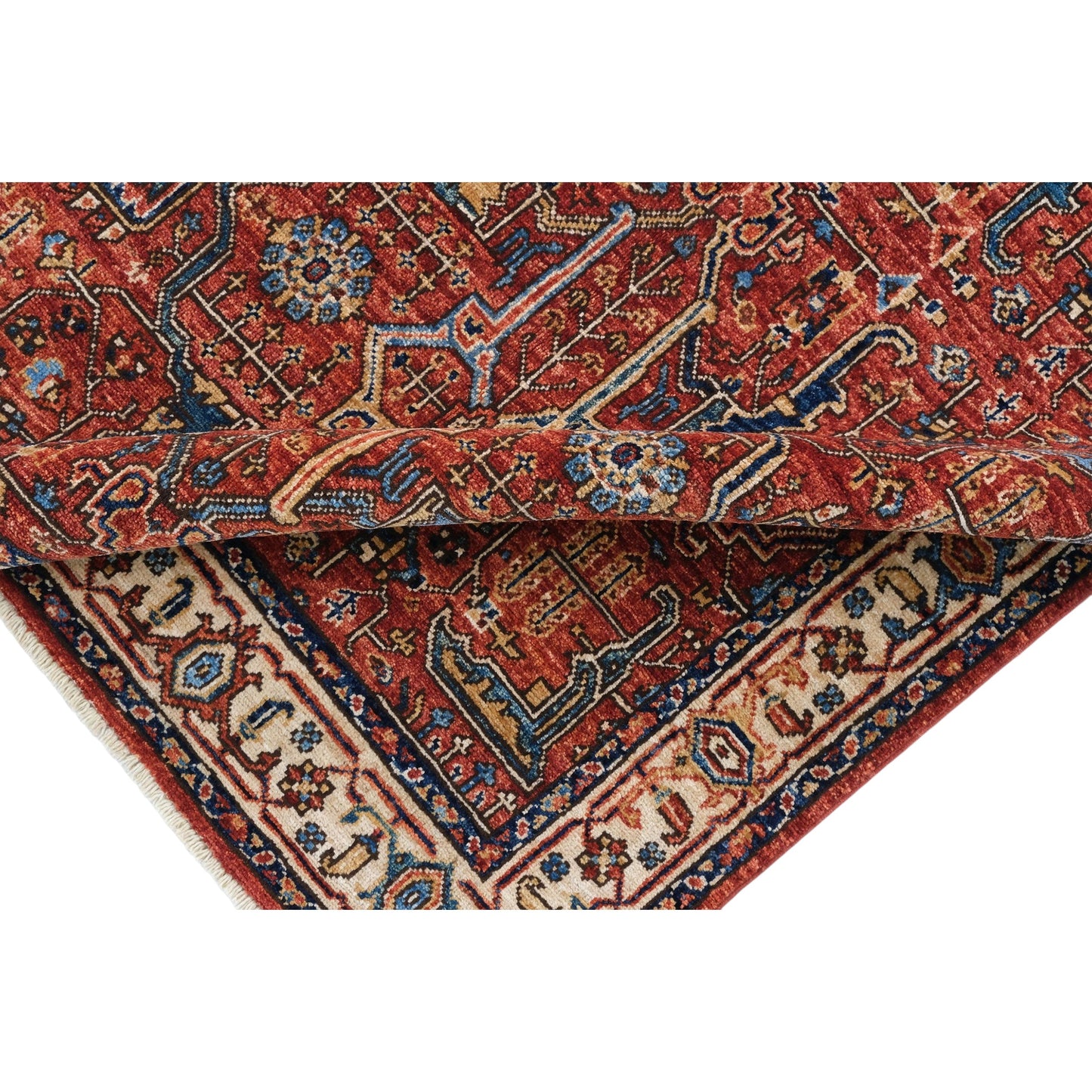 ARYANA ARYAN RED / IVORY 4' X 6'6"