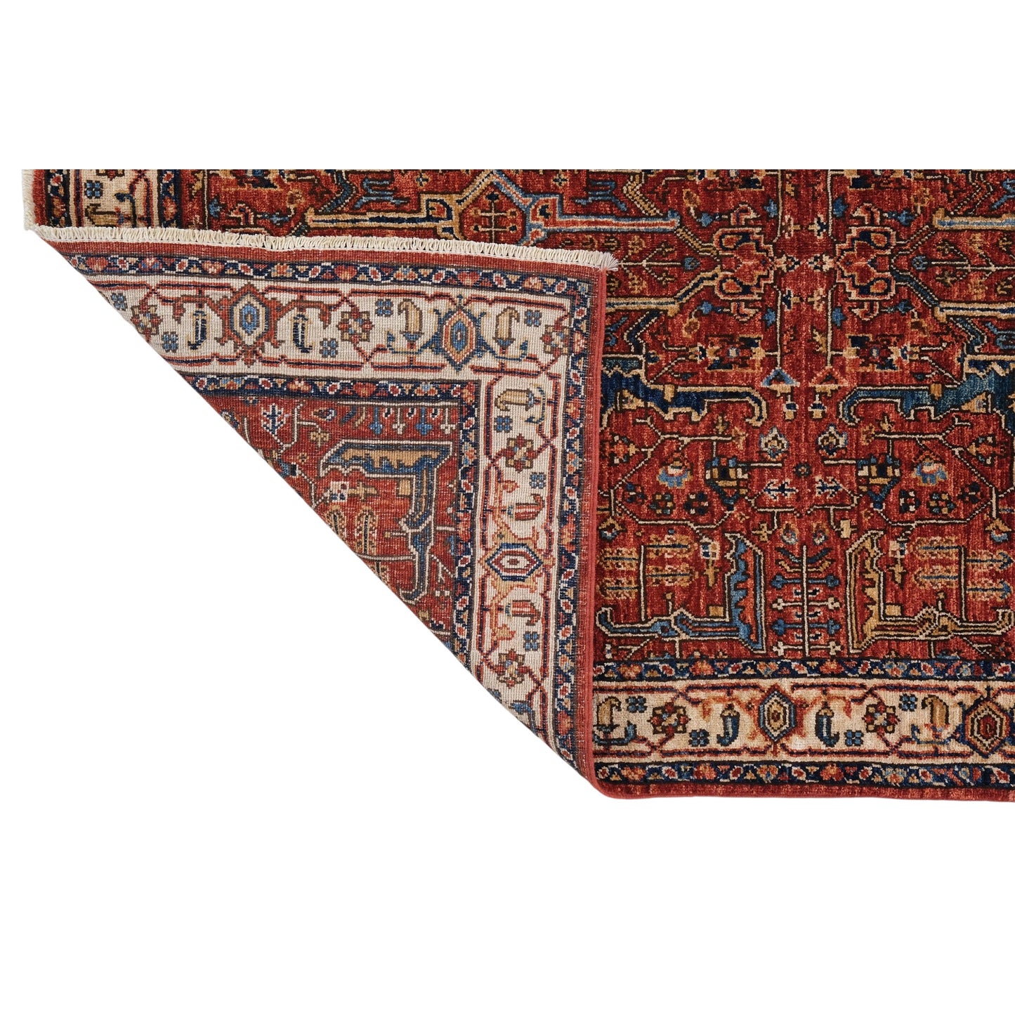 ARYANA ARYAN RED / IVORY 4' X 6'6"