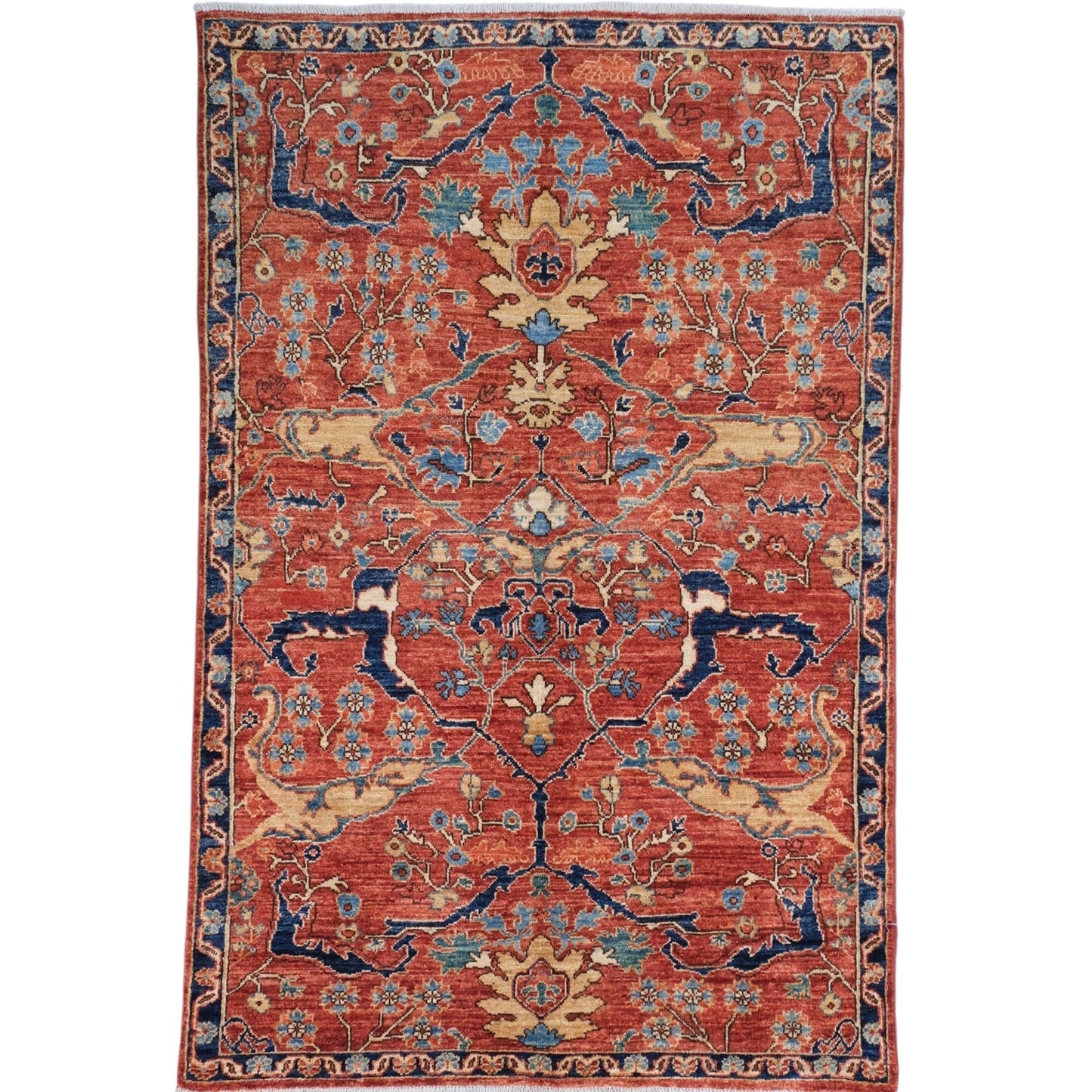 ARYANA ARYAN RED / NAVY 4' X 6'3"