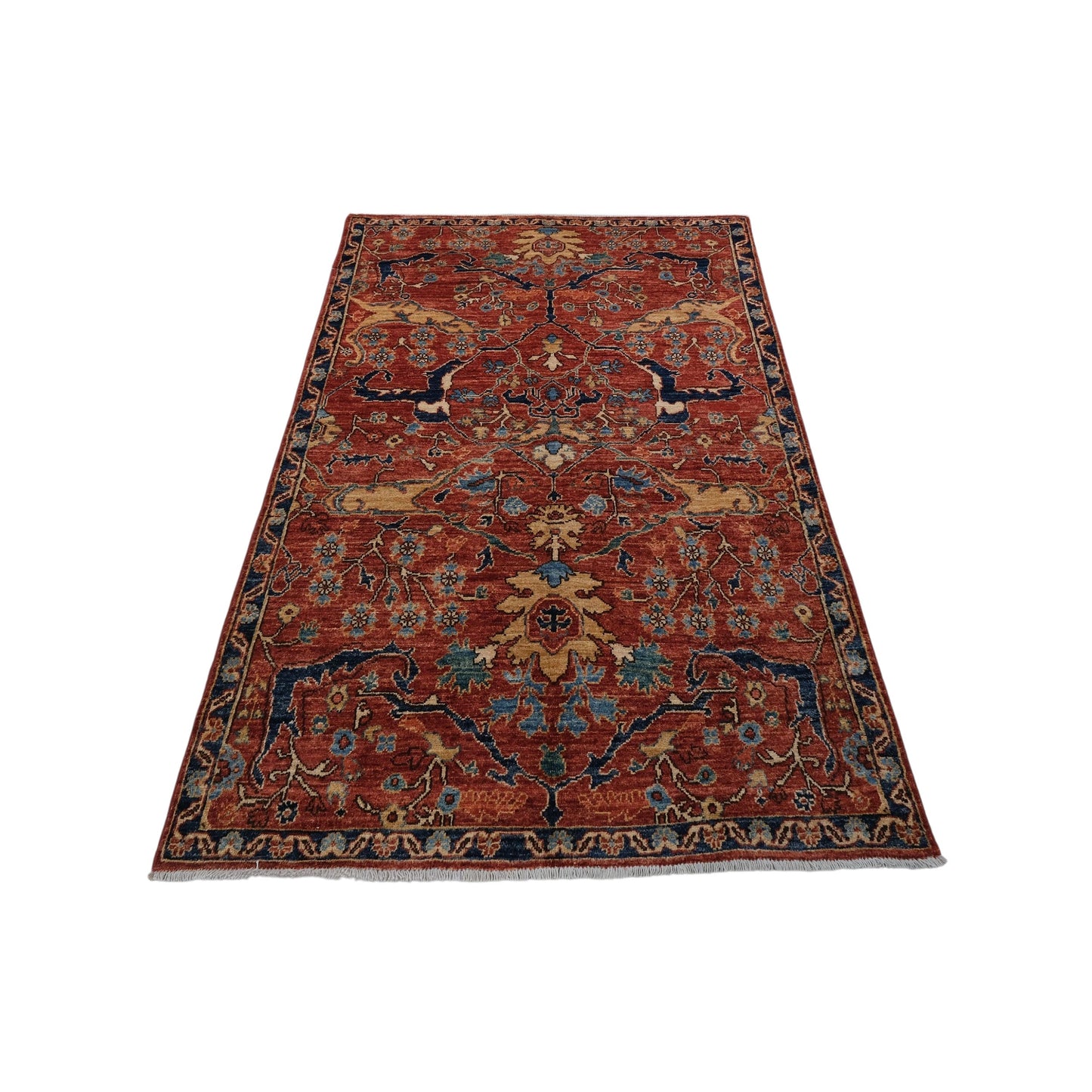 ARYANA ARYAN RED / NAVY 4' X 6'3"