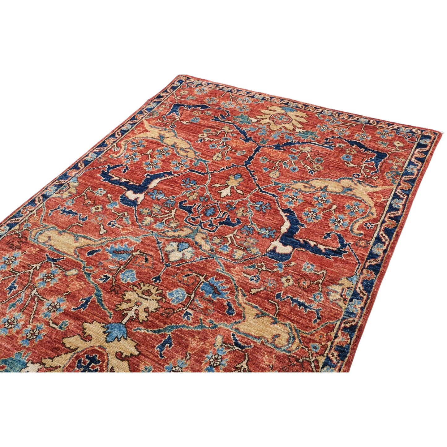 ARYANA ARYAN RED / NAVY 4' X 6'3"