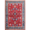 ARYANA ARYAN RED / LIGHT BLUE 5'2" X 7'4"