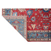 ARYANA ARYAN RED / LIGHT BLUE 5'2" X 7'4"
