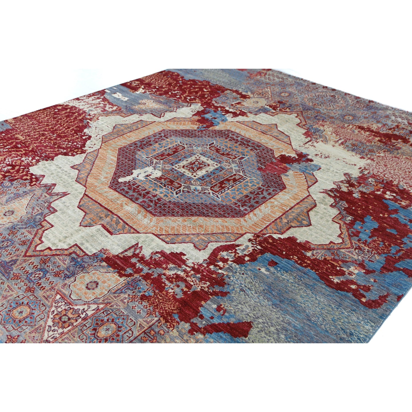 ARYANA ARYAN RED / BLUE 7'10" X 9'9"