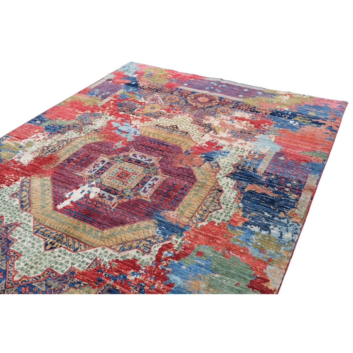 ARYANA ARYAN RED / NAVY 5'11" X 8'9"