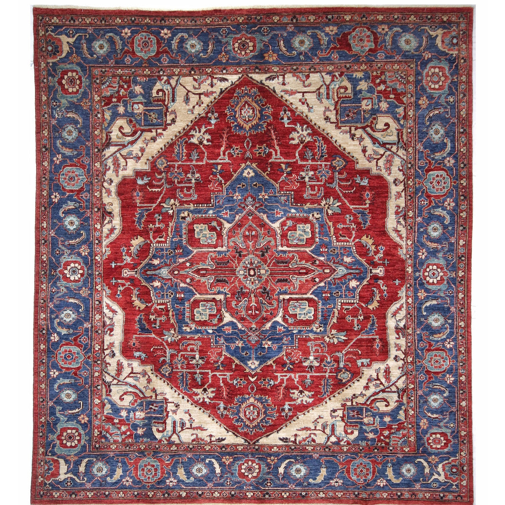 ARYANA ARYAN RED / NAVY 8'2" X 9'6"