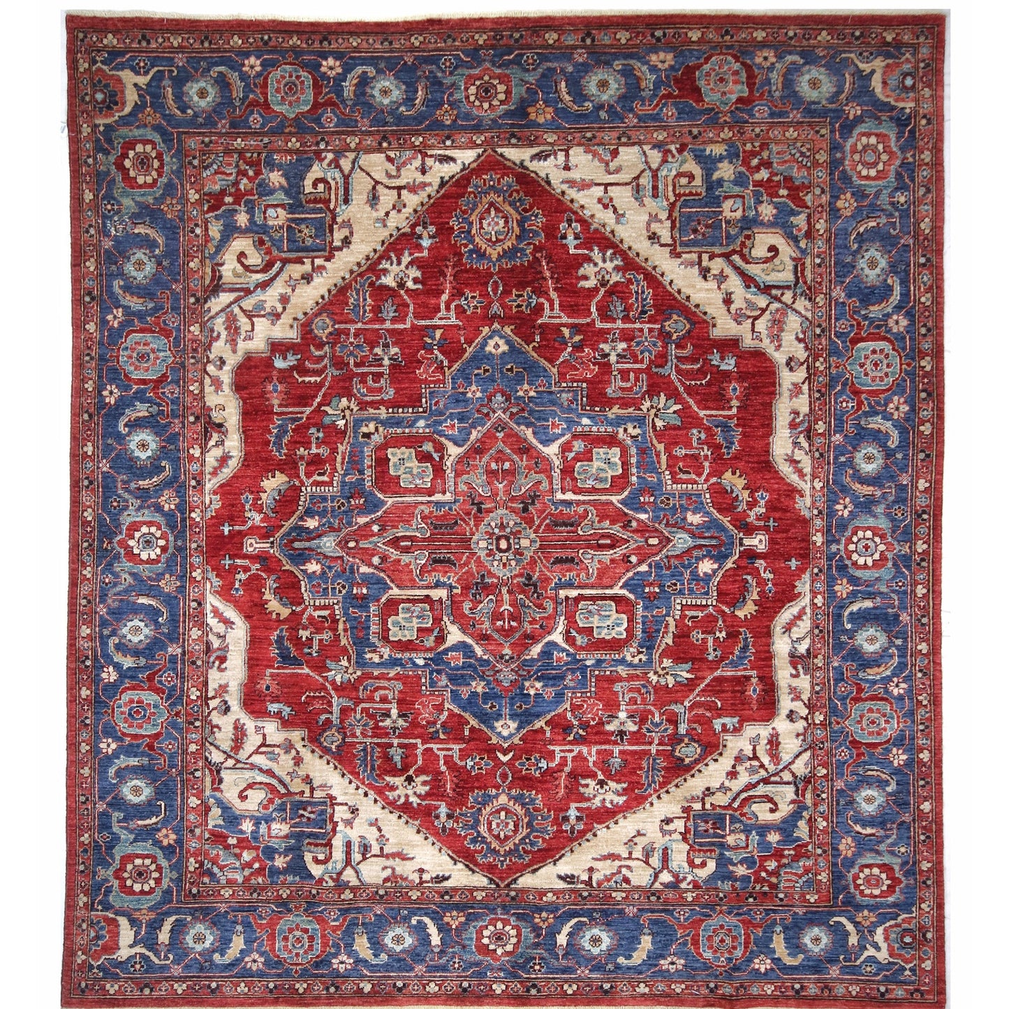 ARYANA ARYAN RED / NAVY 8'2" X 9'6"