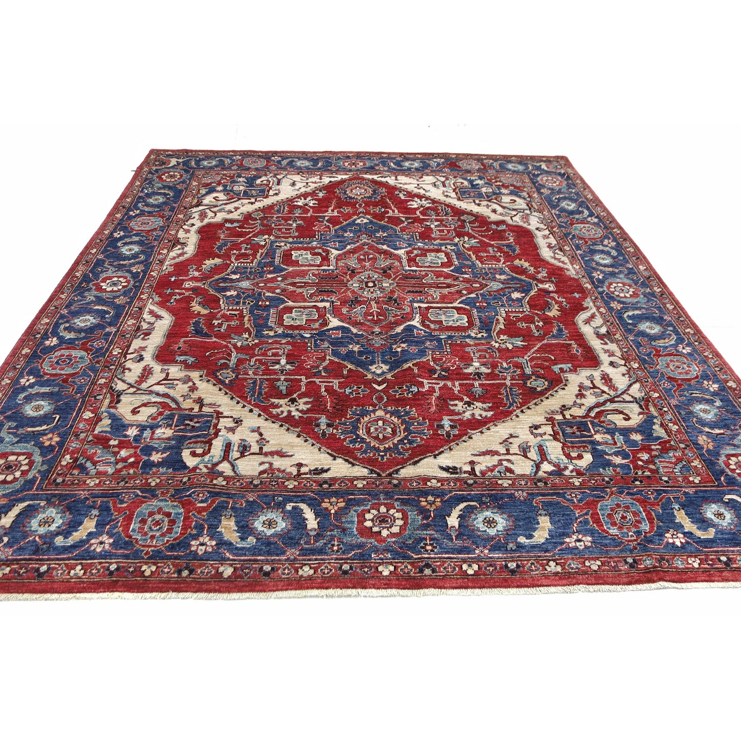 ARYANA ARYAN RED / NAVY 8'2" X 9'6"