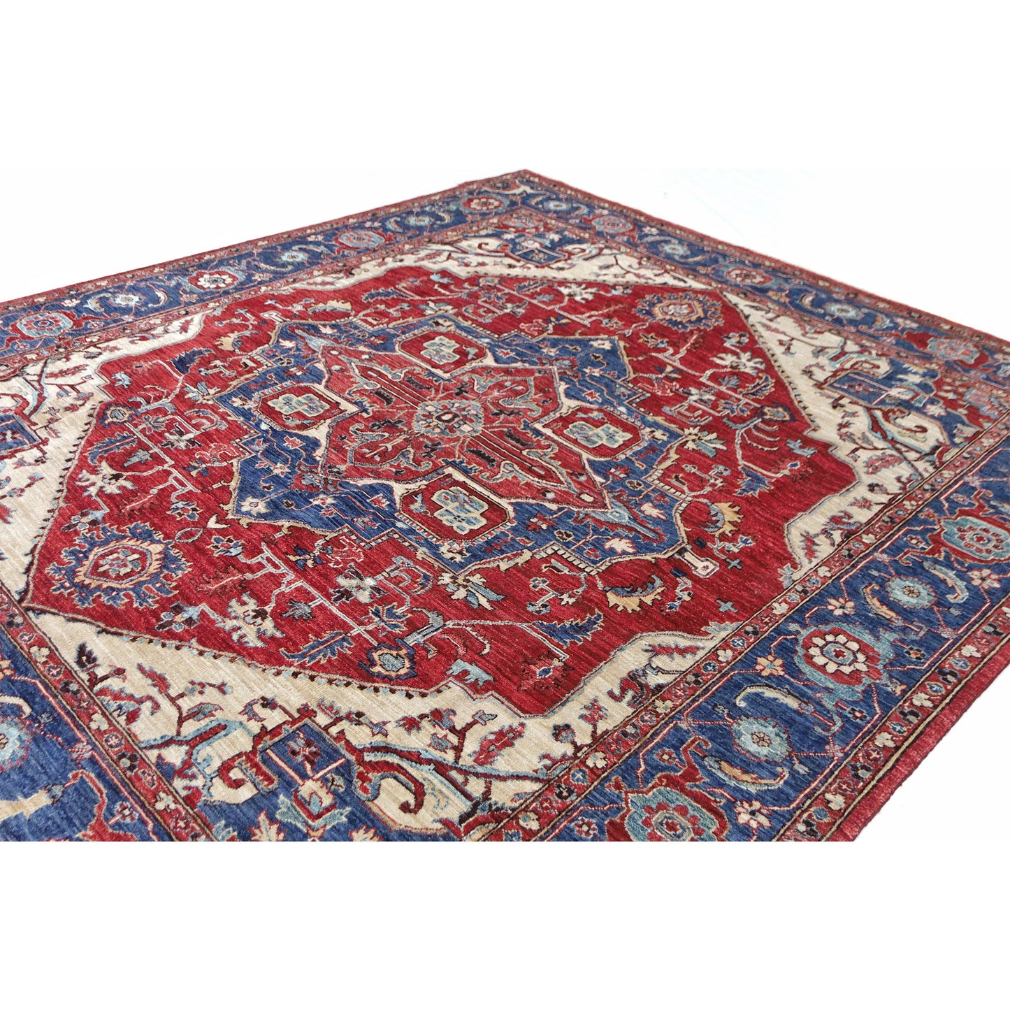 ARYANA ARYAN RED / NAVY 8'2" X 9'6"