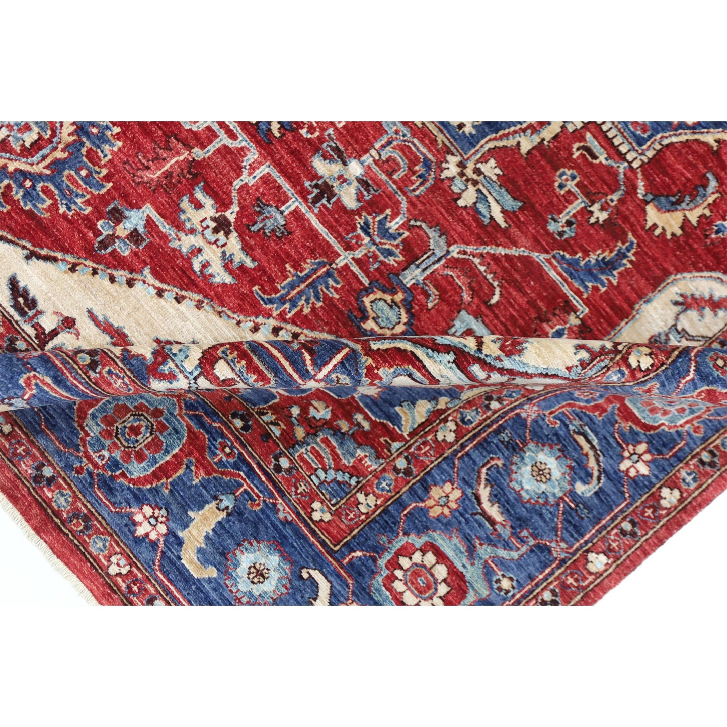 ARYANA ARYAN RED / NAVY 8'2" X 9'6"