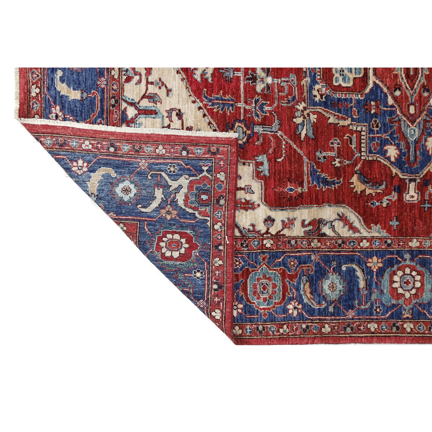 ARYANA ARYAN RED / NAVY 8'2" X 9'6"