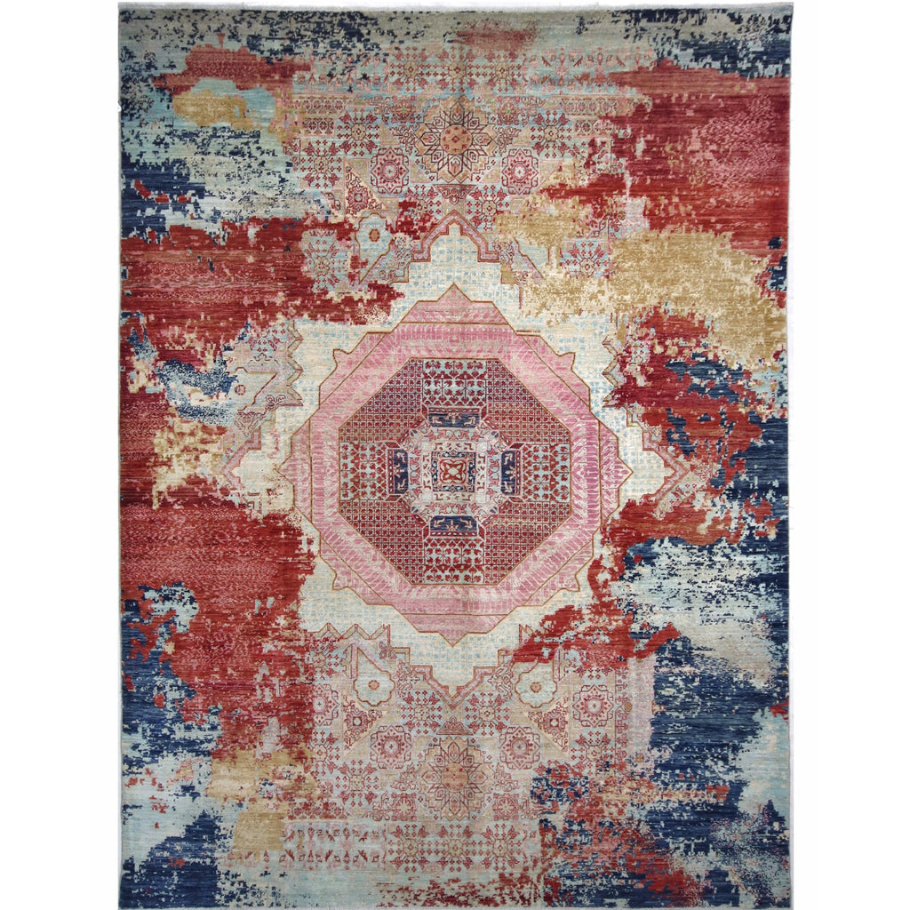 ARYANA ARYAN PINK / RED 7'10" X 10'9"