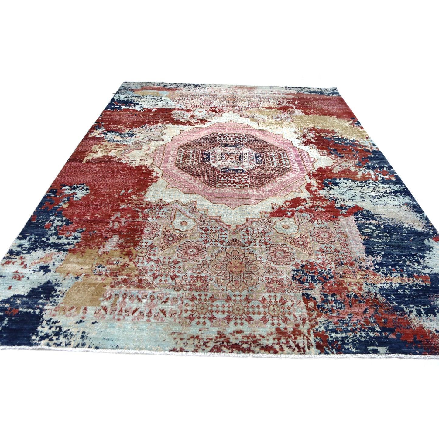 ARYANA ARYAN PINK / RED 7'10" X 10'9"