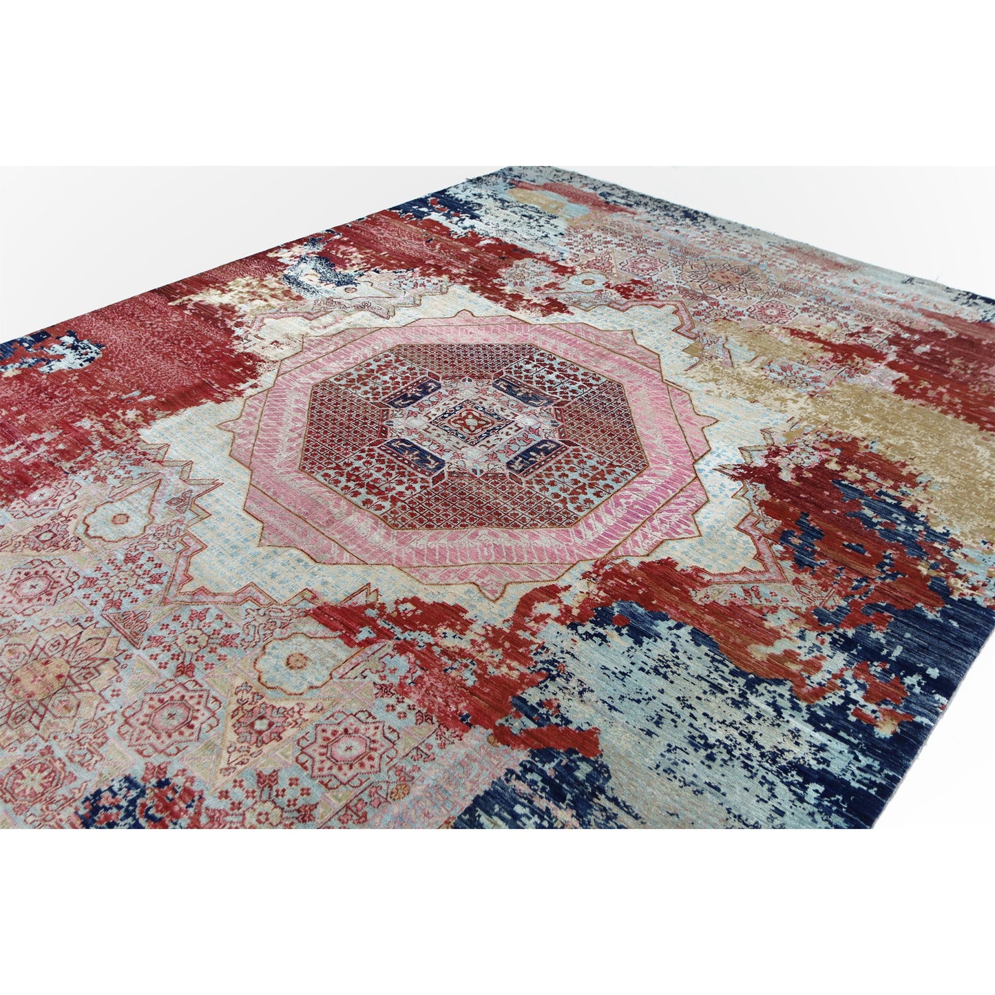 ARYANA ARYAN PINK / RED 7'10" X 10'9"