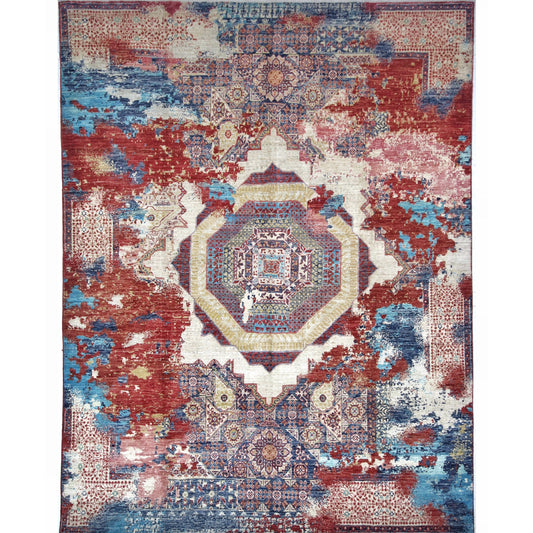 ARYANA ARYAN IVORY / RED 7'11" X 10'5"