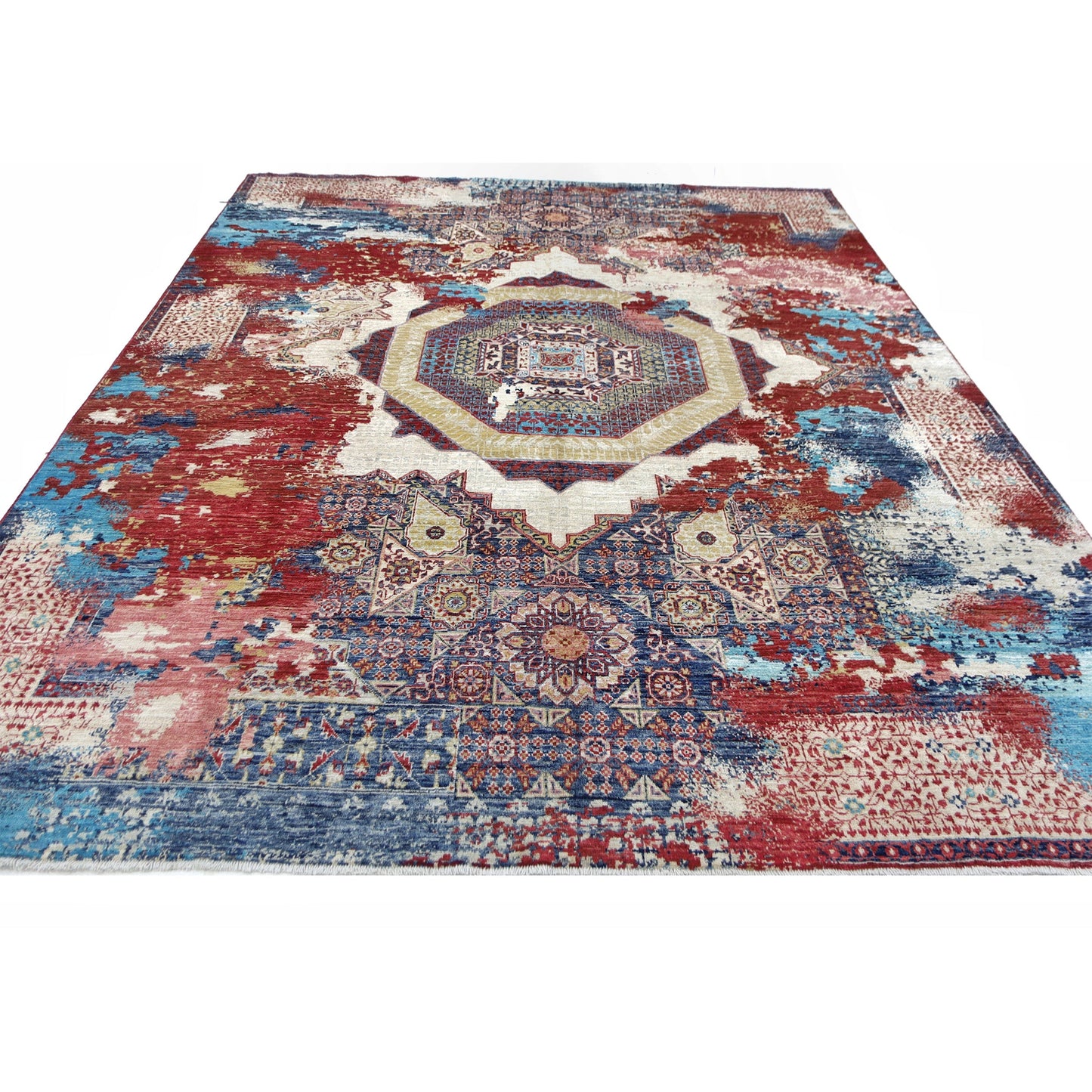 ARYANA ARYAN IVORY / RED 7'11" X 10'5"