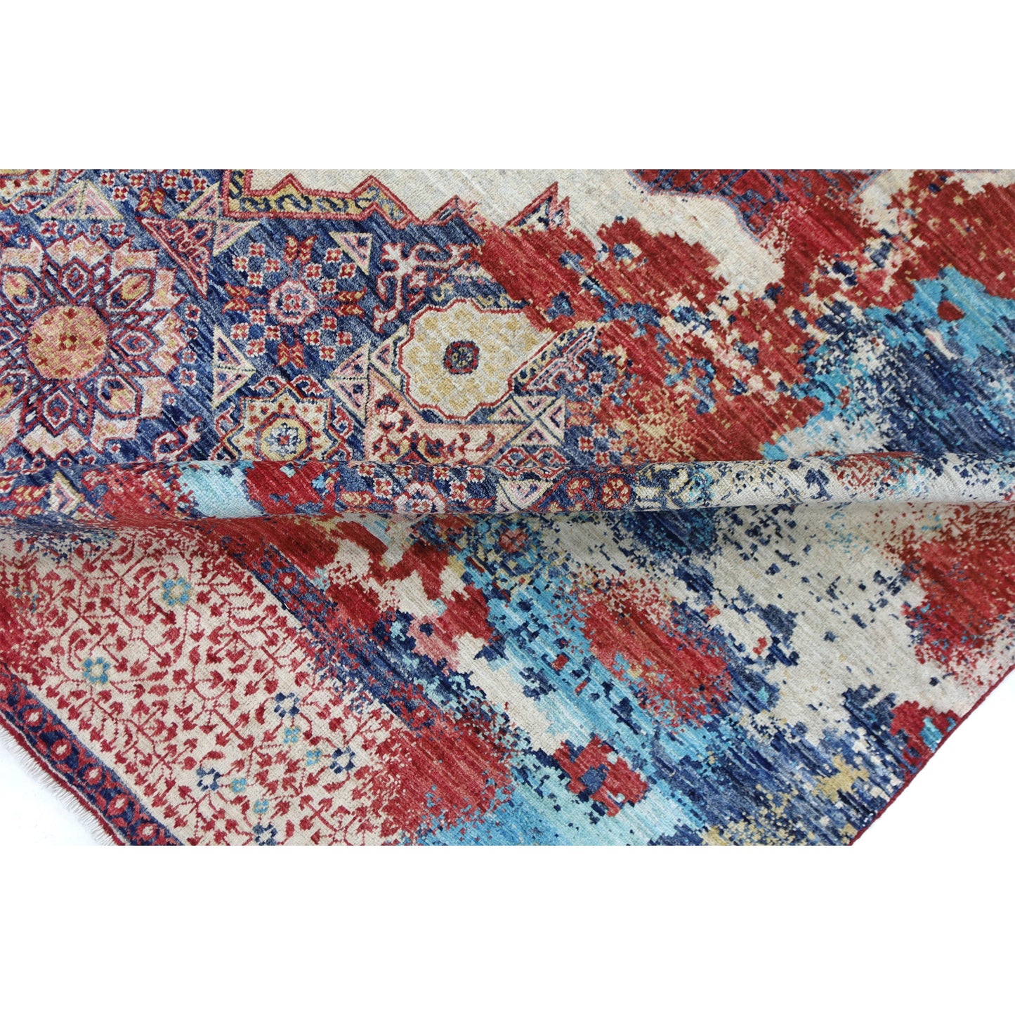 ARYANA ARYAN IVORY / RED 7'11" X 10'5"