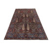 ARYANA ARYAN BROWN / LIGHT BLUE 5'11" X 8'10"