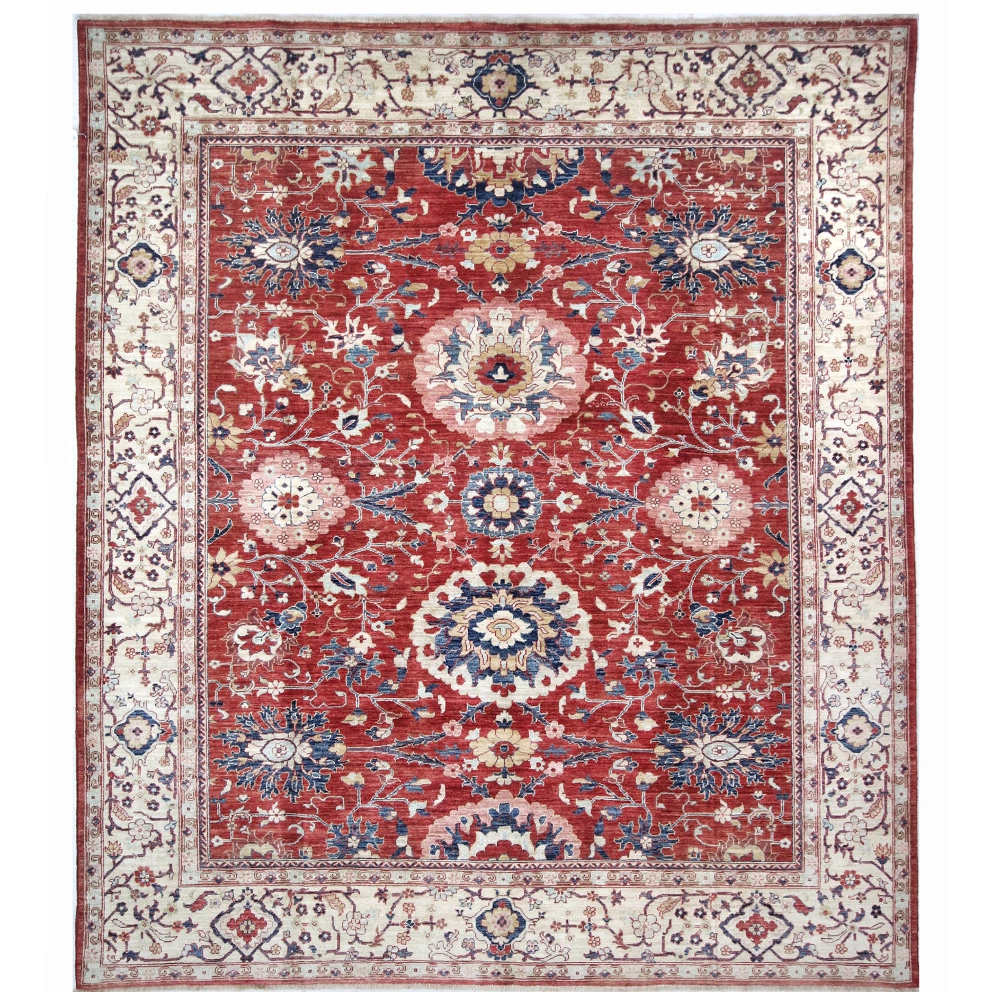 ARYANA ARYAN RED / IVORY 7'10" X 9'
