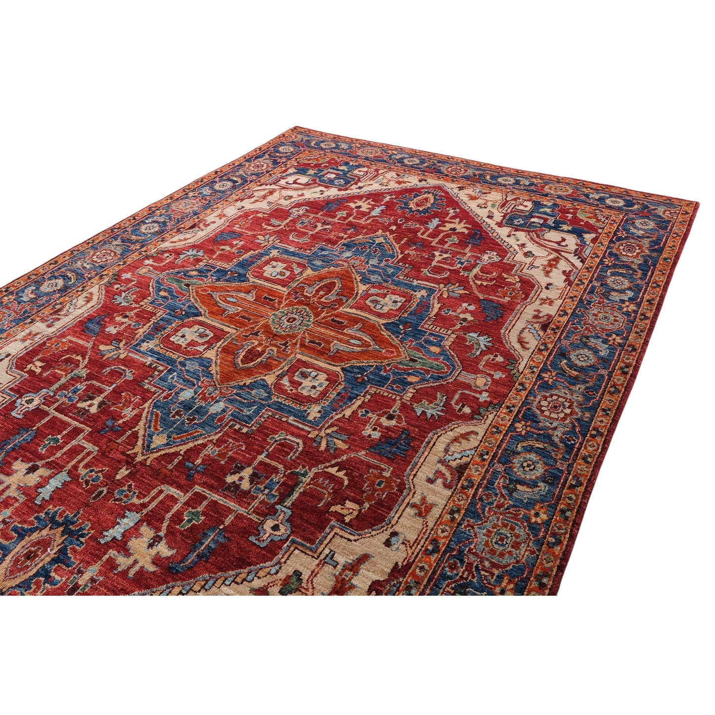 ARYANA ARYAN RED / NAVY 6'2" X 9'2"