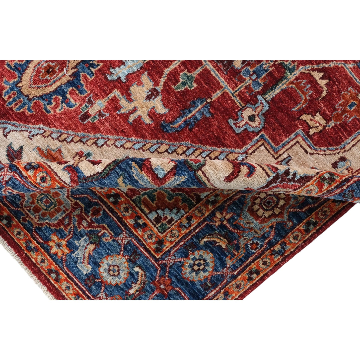 ARYANA ARYAN RED / NAVY 6'2" X 9'2"