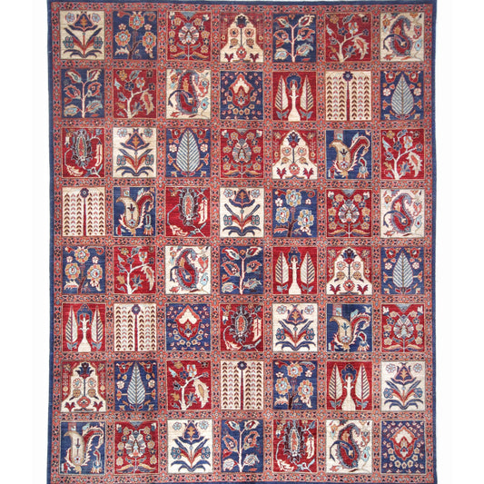 ARYANA ARYAN RED / NAVY 7'11" X 9'10"