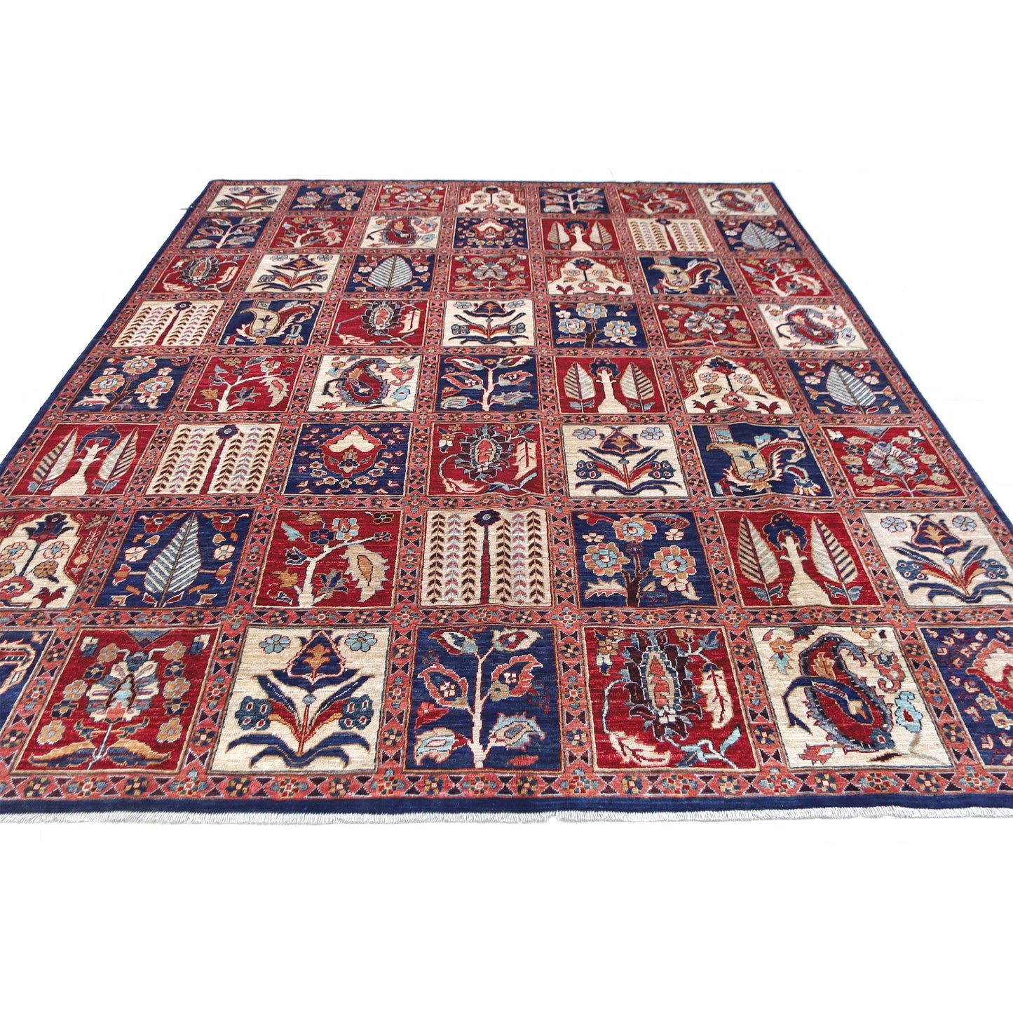 ARYANA ARYAN RED / NAVY 7'11" X 9'10"