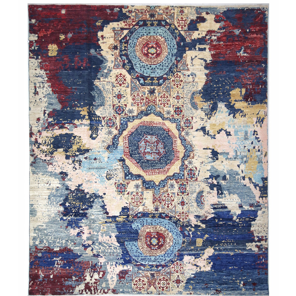 ARYANA ARYAN NAVY / IVORY 8' X 9'8"
