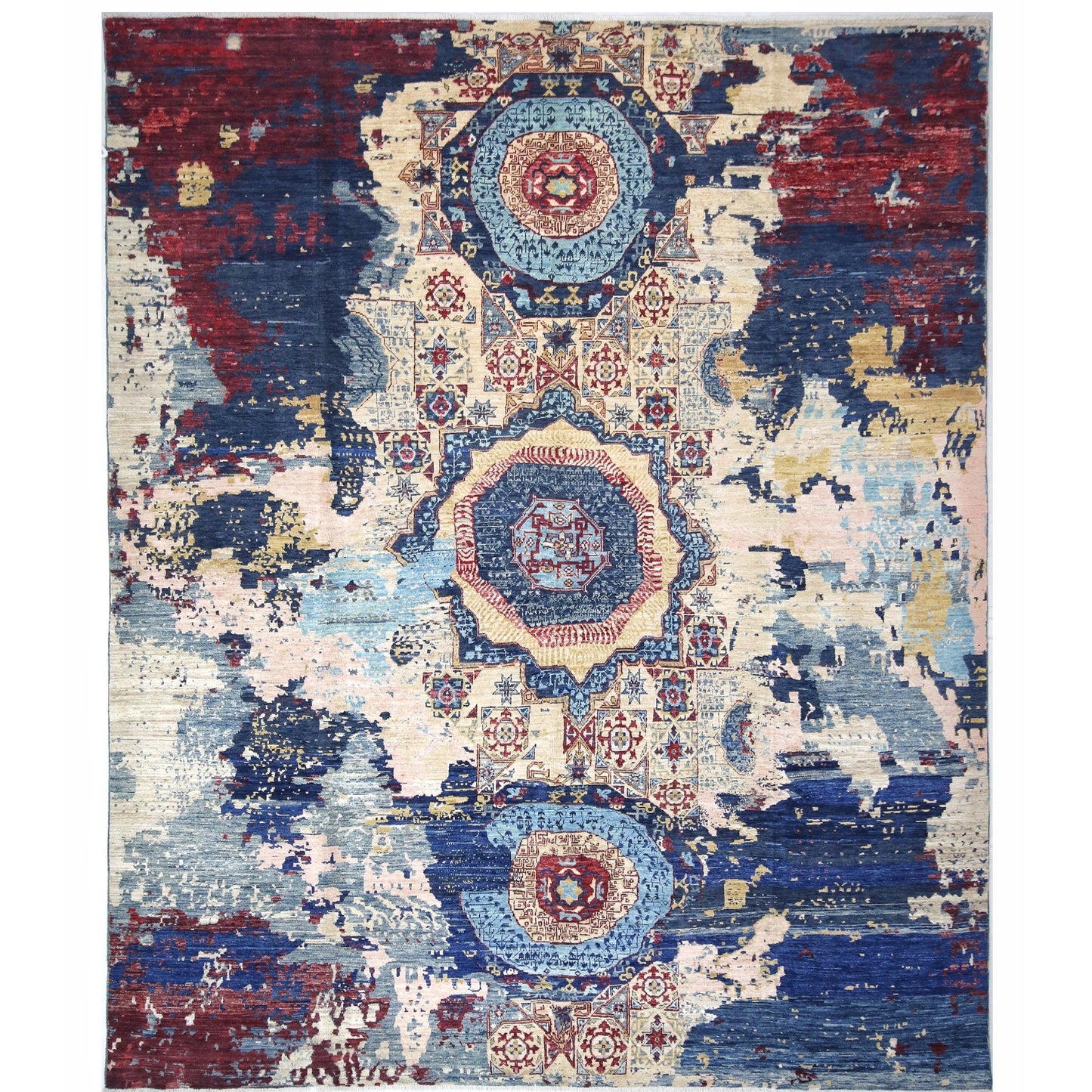 ARYANA ARYAN NAVY / IVORY 8' X 9'8"