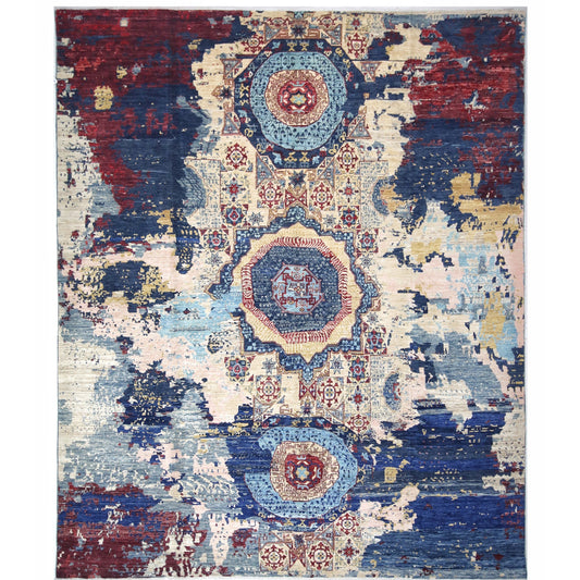 ARYANA ARYAN NAVY / IVORY 8' X 9'8"