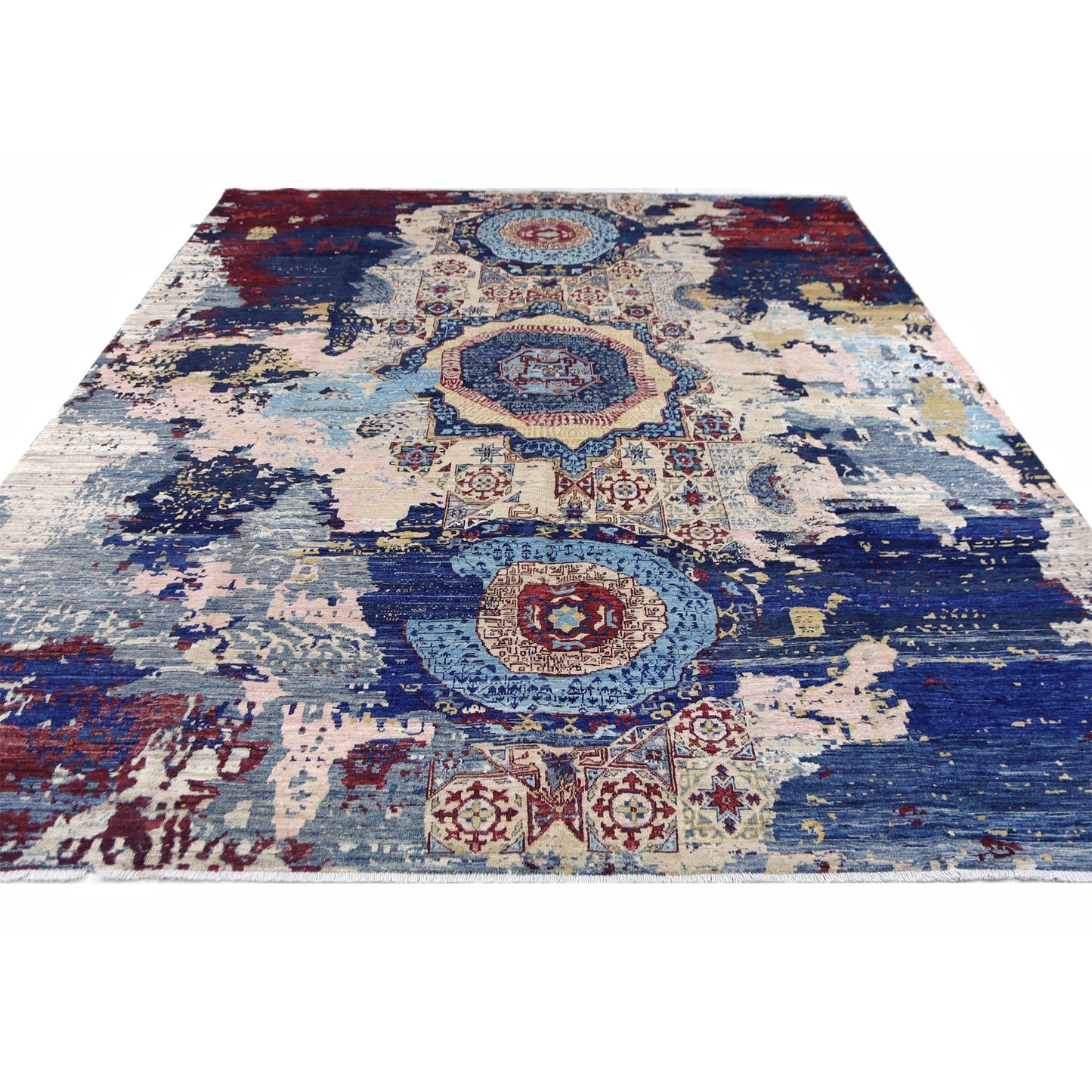 ARYANA ARYAN NAVY / IVORY 8' X 9'8"