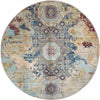 ARYANA ARYAN CAMEL / RED 7'9" X 7'9"
