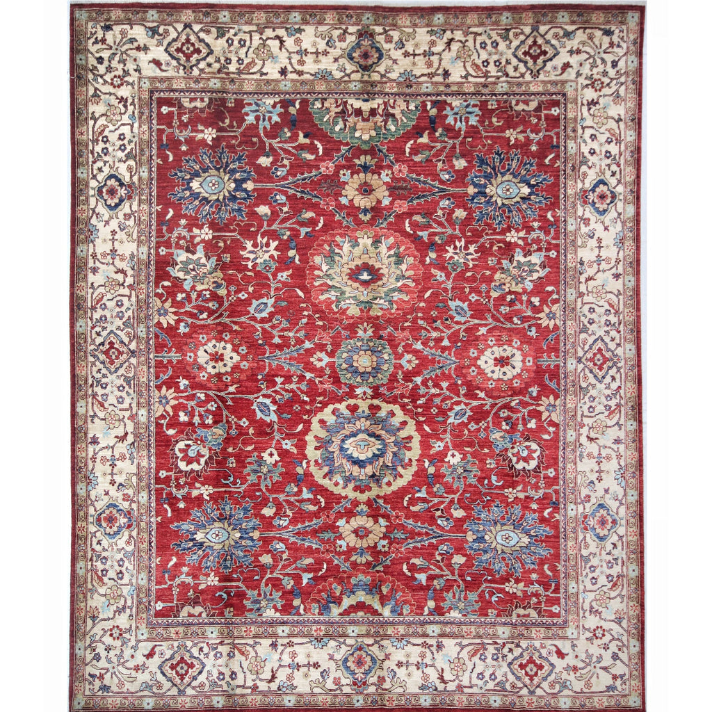 ARYANA ARYAN RED / IVORY 8'2" X 10'1"