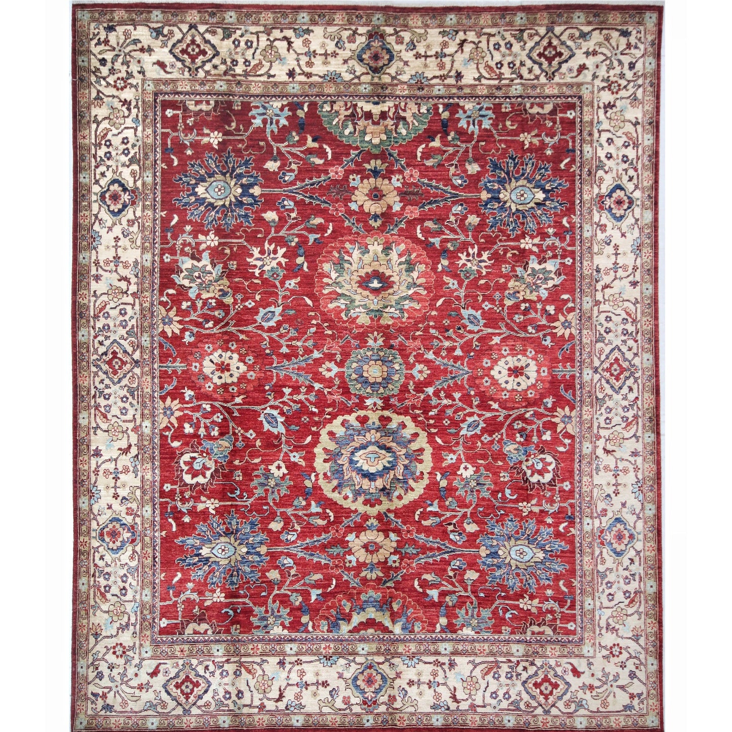 ARYANA ARYAN RED / IVORY 8'2" X 10'1"