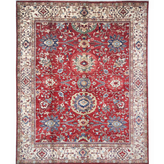 ARYANA ARYAN RED / IVORY 8'2" X 10'1"