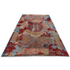 ARYANA ARYAN LIGHT BLUE / RED 5'10" X 8'9"
