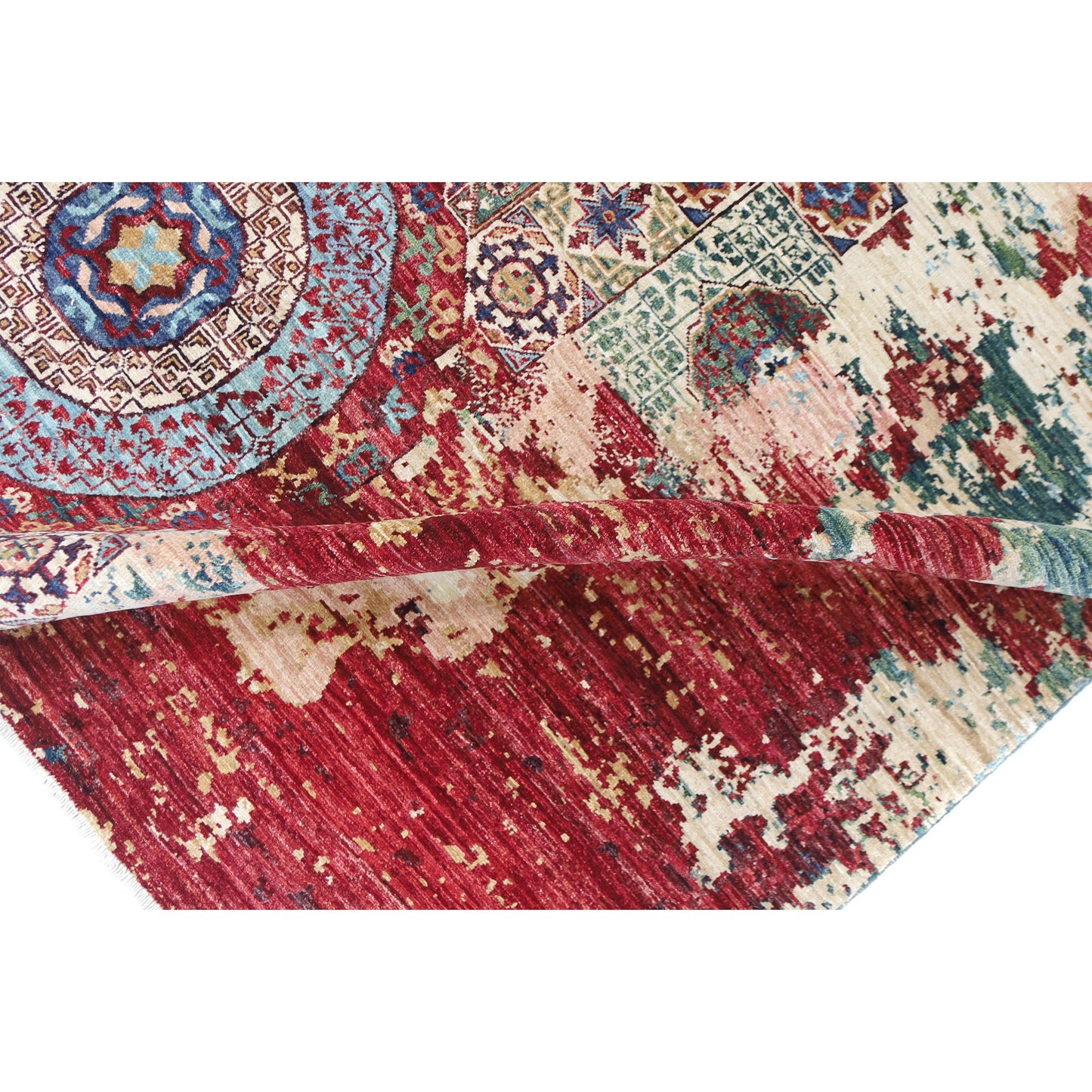ARYANA ARYAN RED / GREEN 8'1" X 9'10"