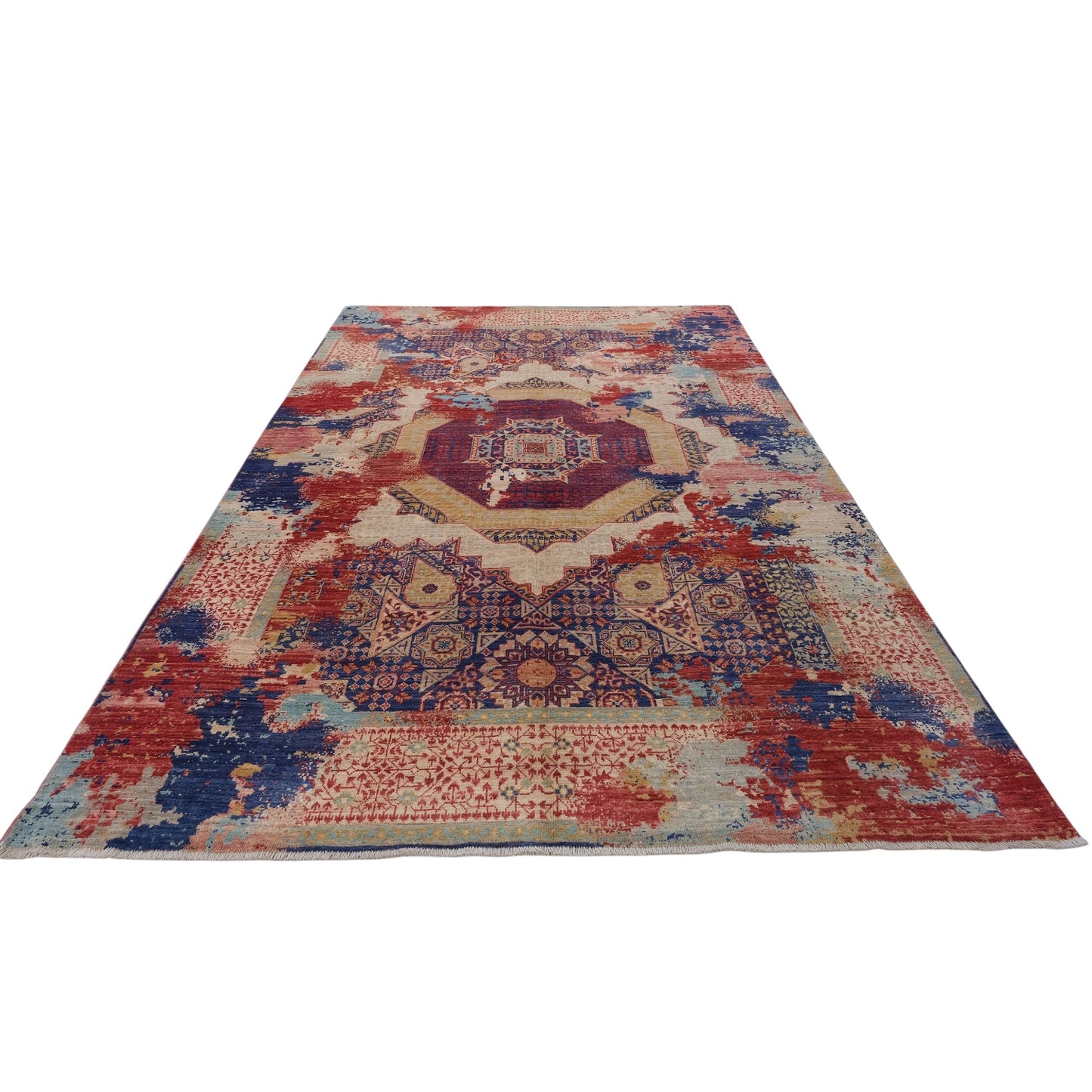 ARYANA ARYAN RED / NAVY 5'11" X 8'11"