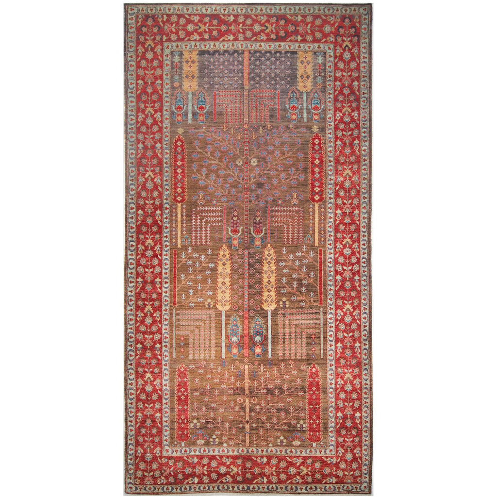 ARYANA ARYAN BLACK / RED 5' X 9'11"