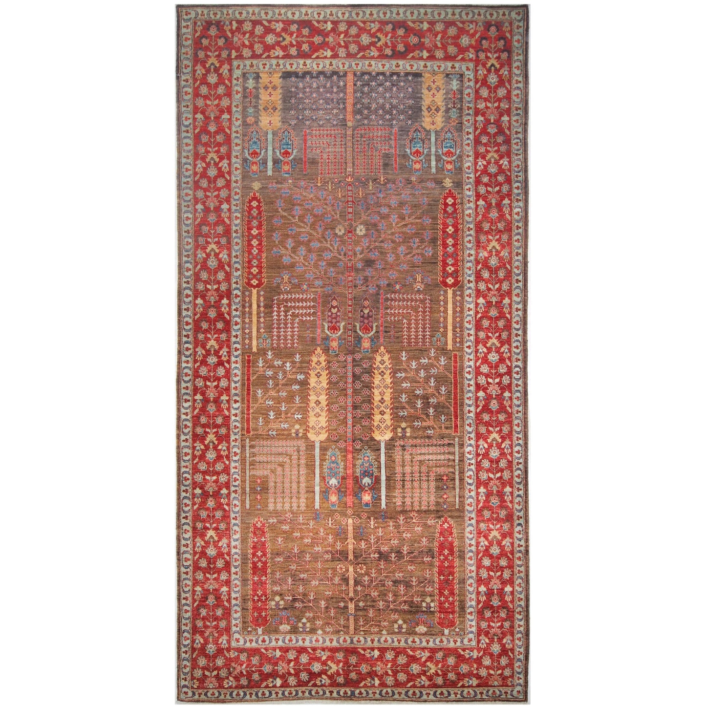 ARYANA ARYAN BLACK / RED 5' X 9'11"