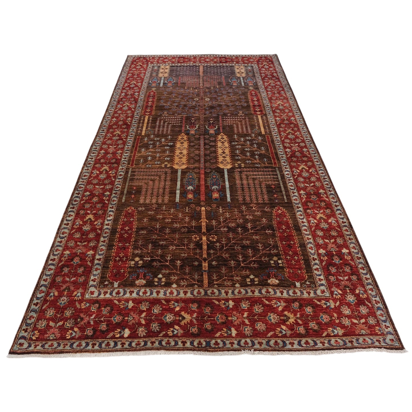 ARYANA ARYAN BLACK / RED 5' X 9'11"