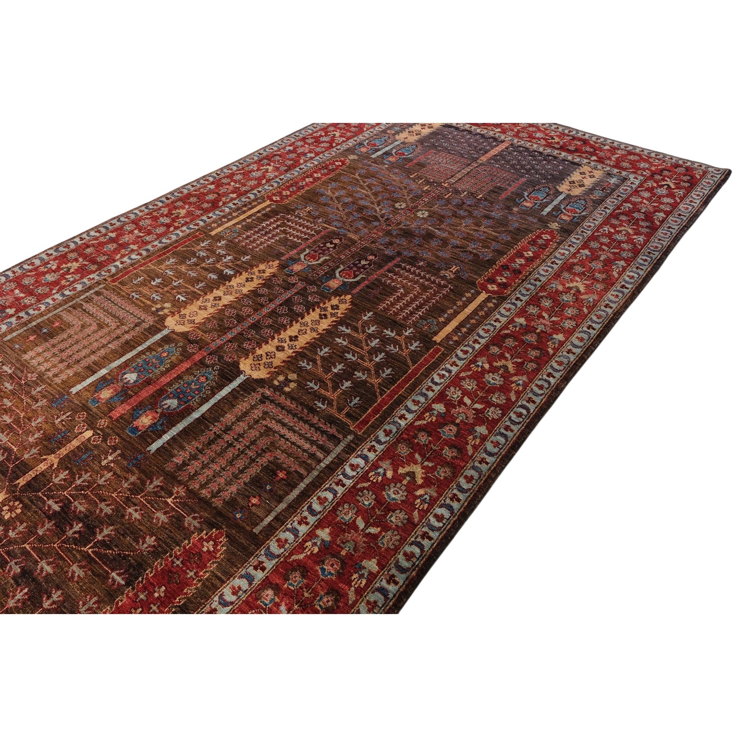 ARYANA ARYAN BLACK / RED 5' X 9'11"