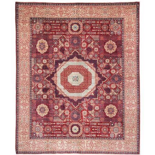 ARYANA ARYAN RED / CAMEL 8' X 9'9"