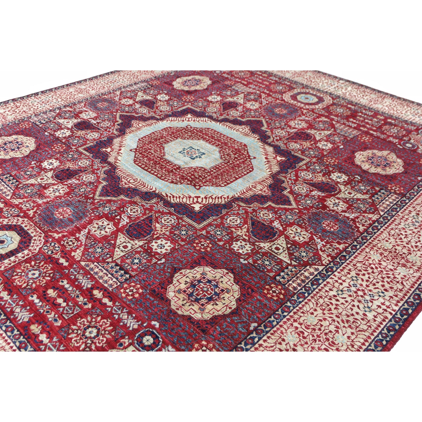 ARYANA ARYAN RED / CAMEL 8' X 9'9"