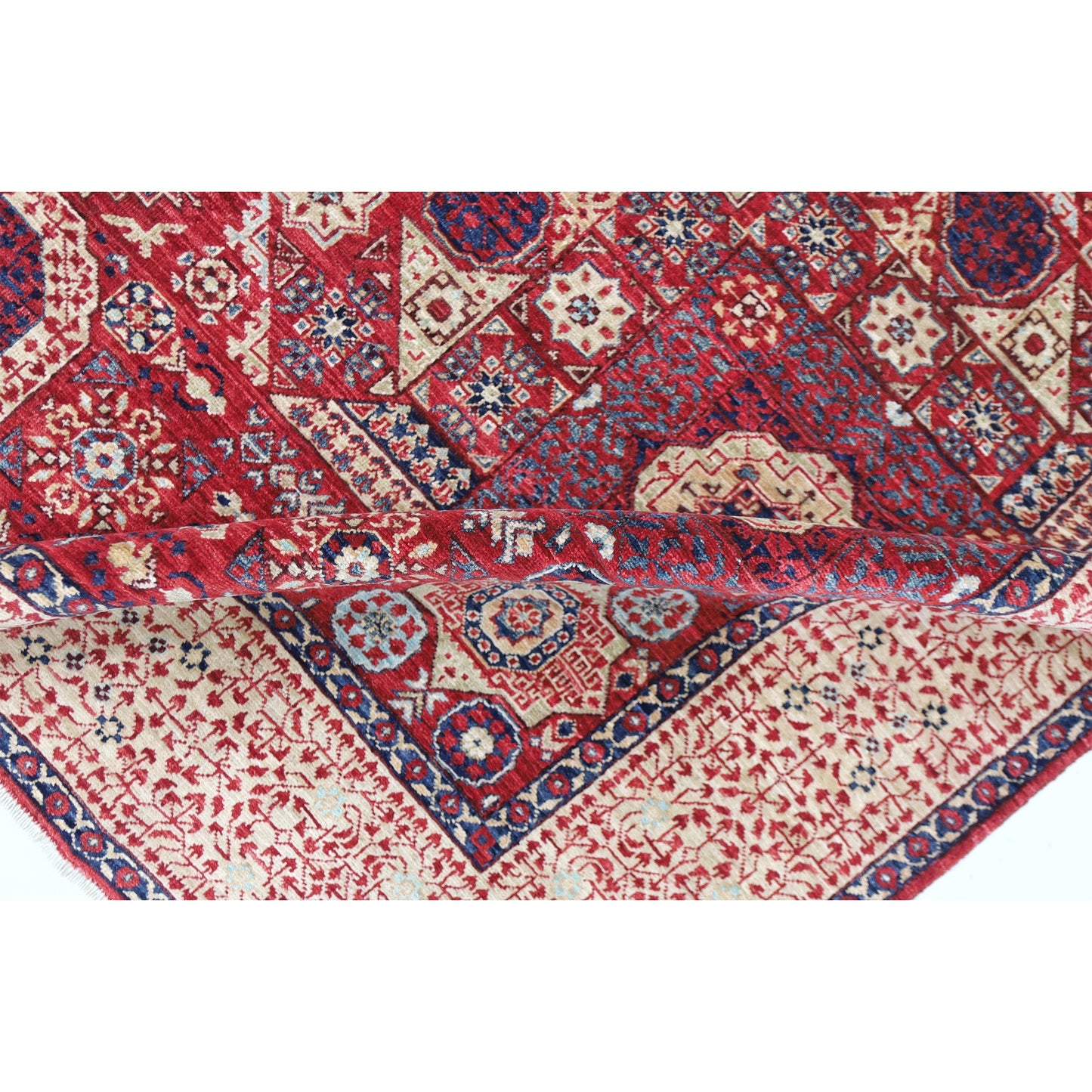 ARYANA ARYAN RED / CAMEL 8' X 9'9"