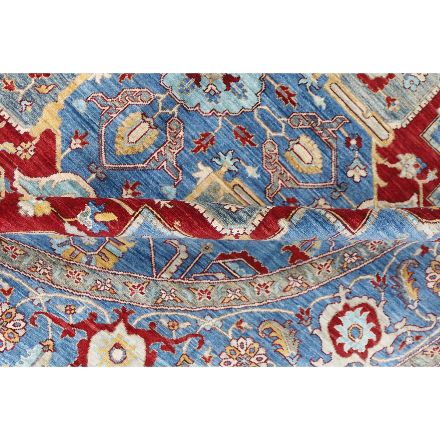 ARYANA ARYAN LIGHT BLUE / LIGHT BLUE 7'9" X 7'10"