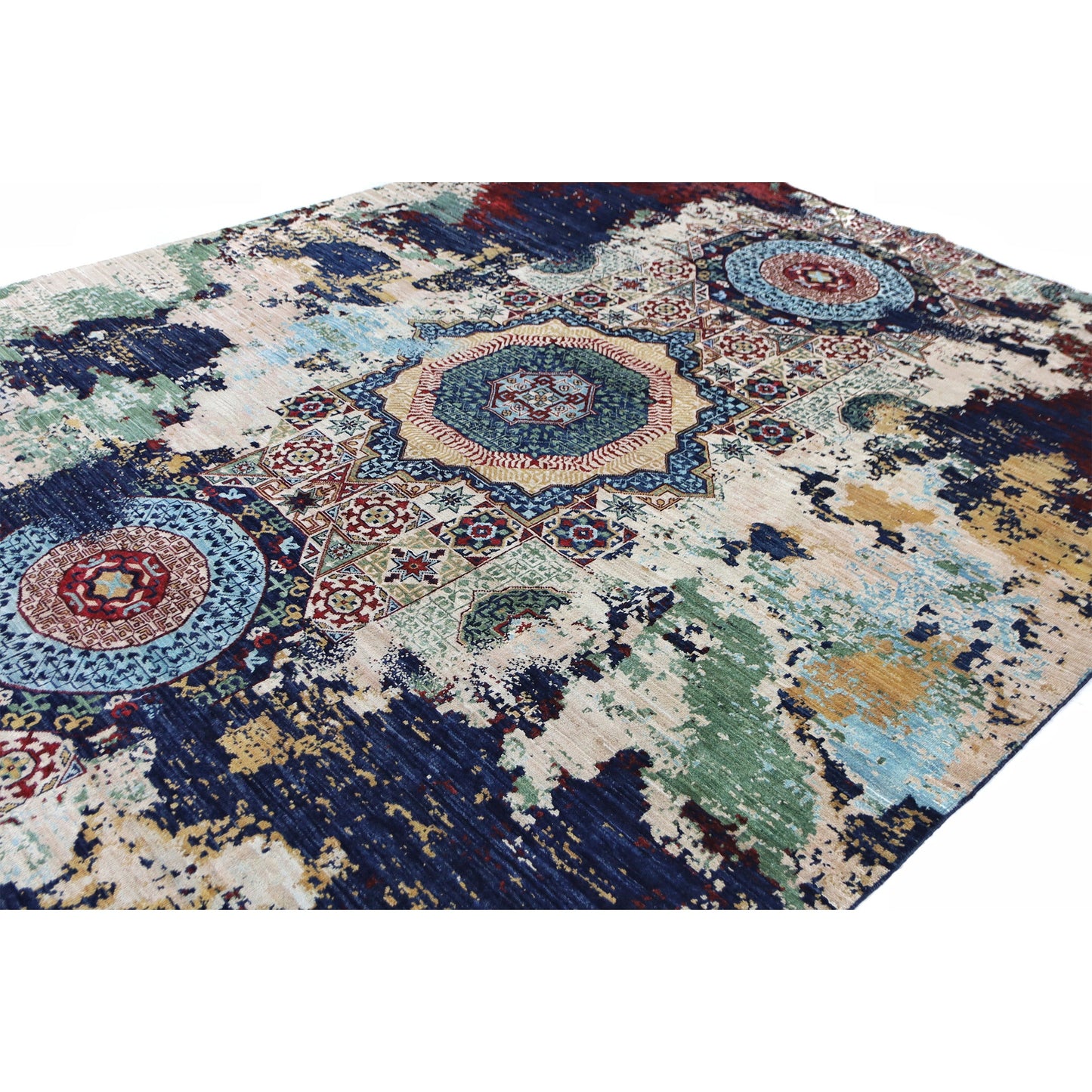 ARYANA ARYAN IVORY / RED 8' X 9'11"