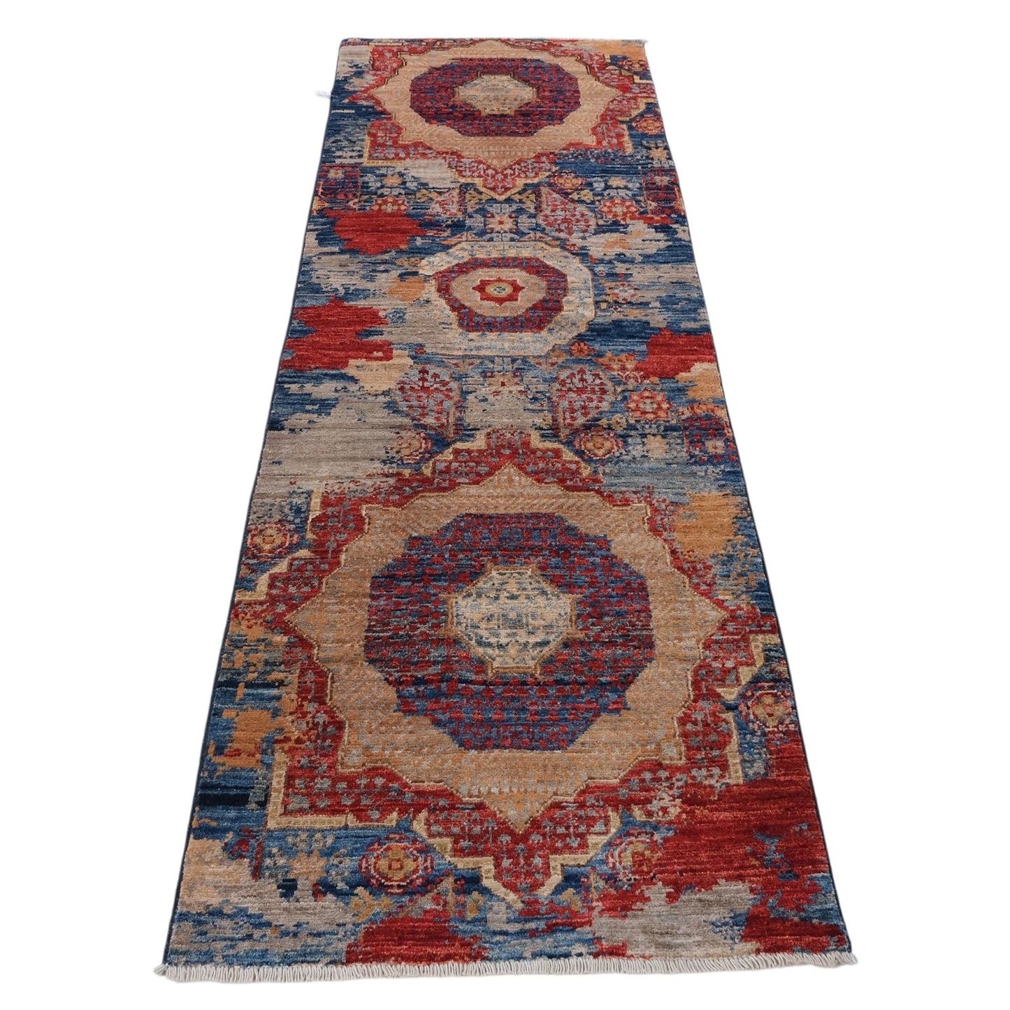 ARYANA ARYAN NAVY / RED 2'6" X 7'8"