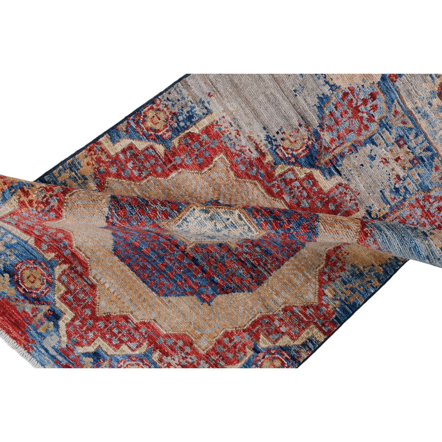 ARYANA ARYAN NAVY / RED 2'6" X 7'8"