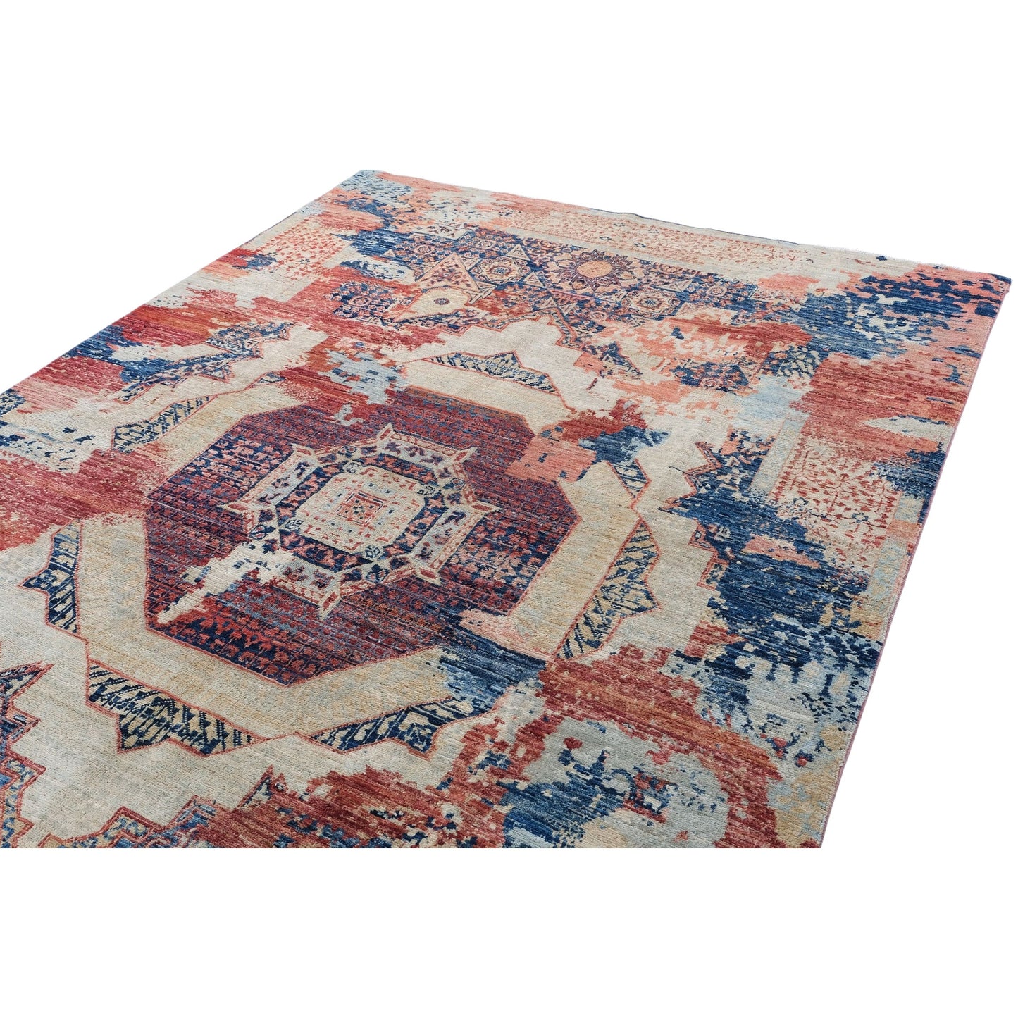ARYANA ARYAN IVORY / NAVY 5'10" X 8'11"